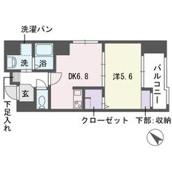 アブニール舞鶴Ⅱの物件間取画像